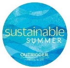 Blue Sustainable Summer by Outrigger logo